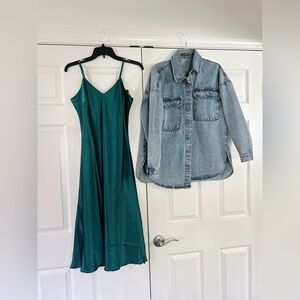 Chic Teal Maxi Dress